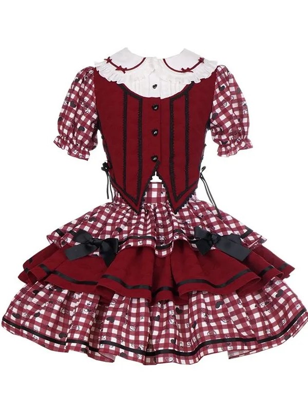 【Doris Adventure】~lolita dress~Piano fold Spring models