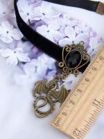 Dragon Pendant Choker Dragon Pendant Choker