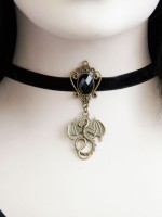Dragon Pendant Choker Dragon Pendant Choker