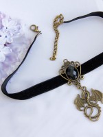 Dragon Pendant Choker Dragon Pendant Choker