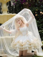 【Dream Dance】~Lolita Jumperskirt~Grace Corset Slim~Short ballet Dress 【Dream Dance】~Lolita Jumperskirt~Grace Corset Slim~Short ballet Dress