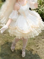 【Dream Dance】~Lolita Jumperskirt~Grace Corset Slim~Short ballet Dress 【Dream Dance】~Lolita Jumperskirt~Grace Corset Slim~Short ballet Dress