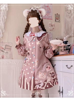Eieyomi - Bear Afternoon Tea One-piece