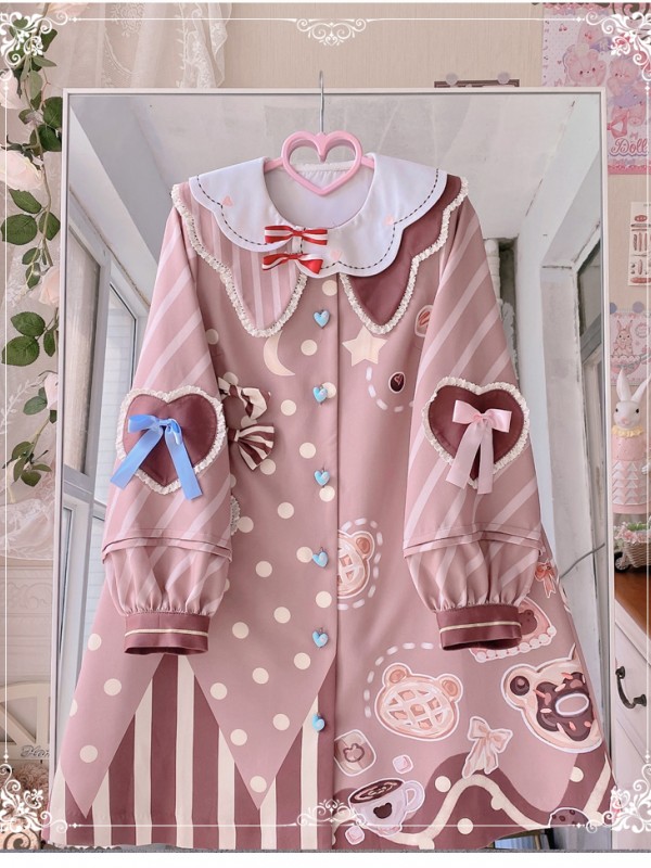 Eieyomi - Bear Afternoon Tea One-piece Eieyomi - Bear Afternoon Tea One-piece
