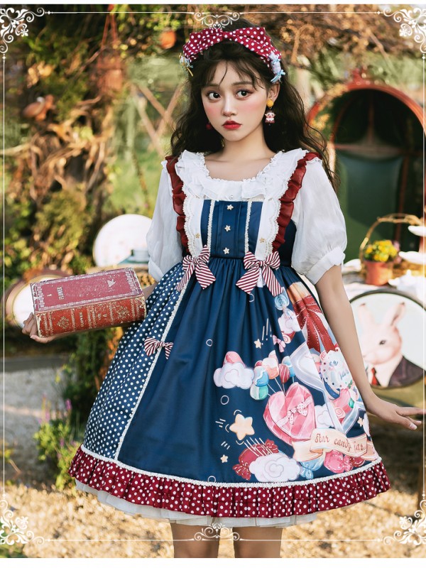 Eieyomi - Sweet Candy Jar Jumperskirt Eieyomi - Sweet Candy Jar Jumperskirt