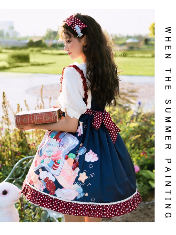 Eieyomi - Sweet Candy Jar Jumperskirt Eieyomi - Sweet Candy Jar Jumperskirt
