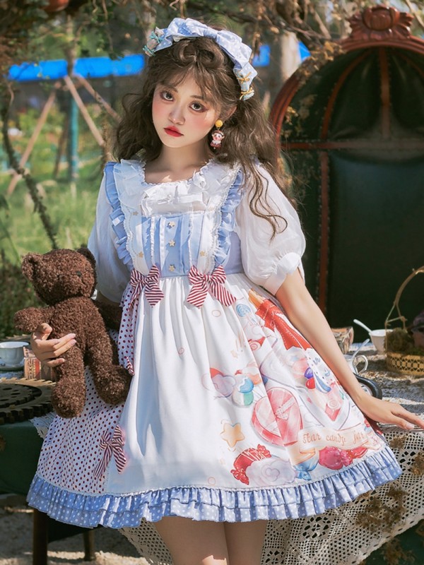Eieyomi - Sweet Candy Jar Jumperskirt Eieyomi - Sweet Candy Jar Jumperskirt