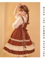Eieyomi - Milk Coffee Jumperskirt