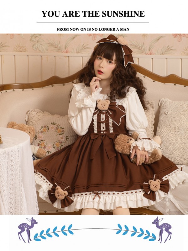 Eieyomi - Mousse Bear Jumperskirt Eieyomi - Mousse Bear Jumperskirt