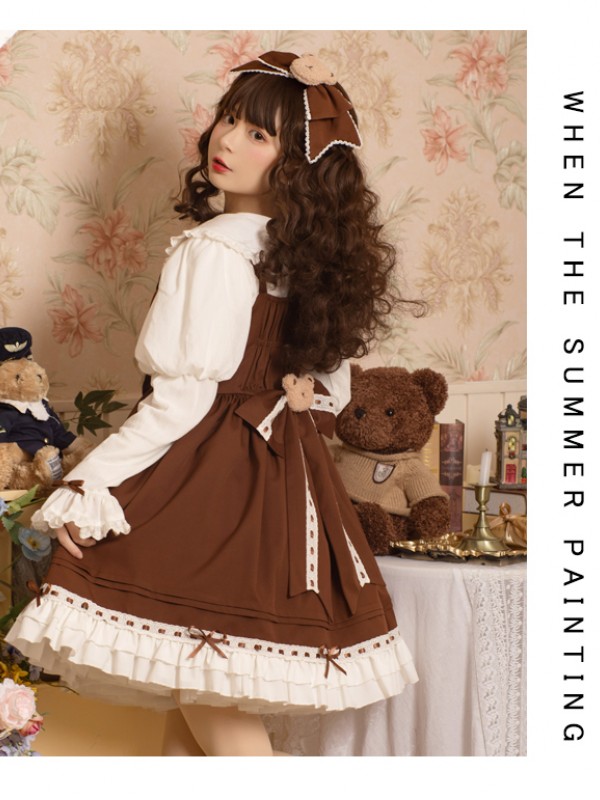 Eieyomi - Mousse Bear Jumperskirt Eieyomi - Mousse Bear Jumperskirt