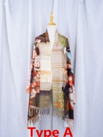 European Oil Painting Scarf 027