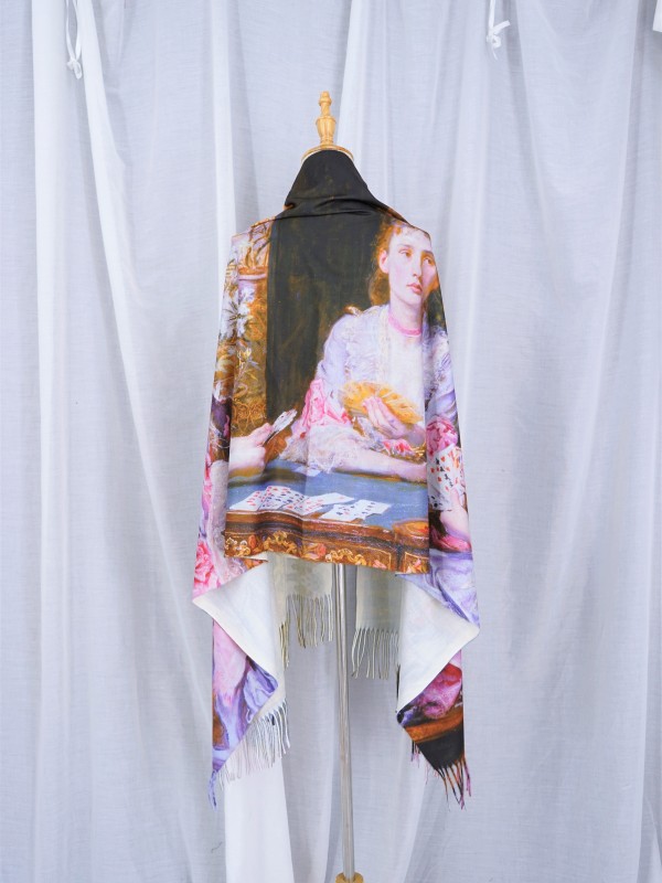 European Oil Painting Scarf 027