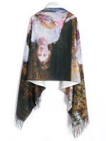 European Oil Painting Scarf 027
