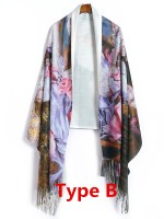 European Oil Painting Scarf 027