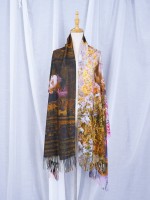 European Oil Painting Scarf 027
