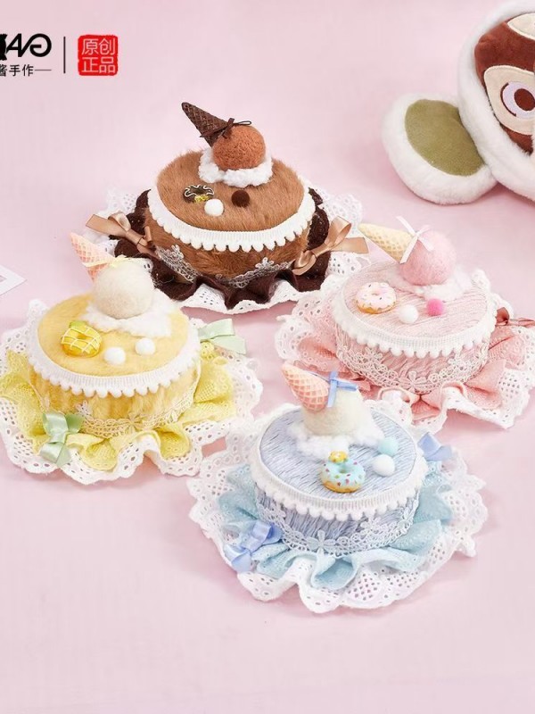 Cake /Ice cream/Donut Theme Mini Hat -- Dessert Hair Clip