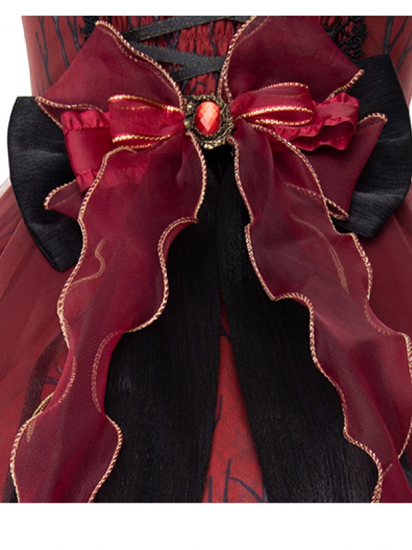 YINGLUOFU - Rotting Forest Gothic Jumperskirt YINGLUOFU - Rotting Forest Gothic Jumperskirt