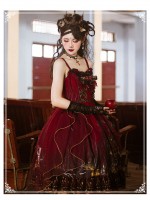 YINGLUOFU - Rotting Forest Gothic Jumperskirt YINGLUOFU - Rotting Forest Gothic Jumperskirt