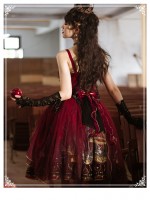 YINGLUOFU - Rotting Forest Gothic Jumperskirt YINGLUOFU - Rotting Forest Gothic Jumperskirt