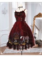 YINGLUOFU - Rotting Forest Gothic Jumperskirt YINGLUOFU - Rotting Forest Gothic Jumperskirt