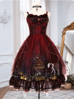 YINGLUOFU - Rotting Forest Gothic Jumperskirt YINGLUOFU - Rotting Forest Gothic Jumperskirt
