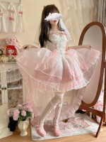 【Fog Love】~Lolita~Wedding style Fairy Jumperskirt 【Fog Love】~Lolita~Wedding style Fairy Jumperskirt