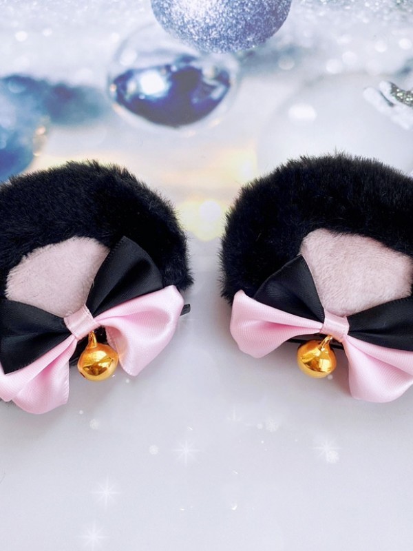 Furry Bear Ear Lolita Hair Clip Furry Bear Ear Lolita Hair Clip