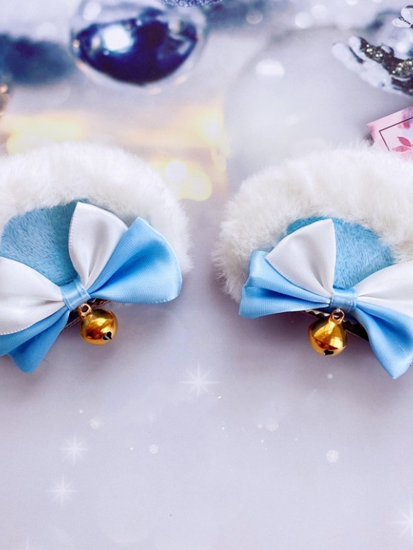 Furry Bear Ear Lolita Hair Clip Furry Bear Ear Lolita Hair Clip