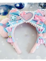Furry Bear Ear Sweet Lolita KC