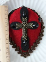 Gothic Cross Mini Top Hat Gothic Cross Mini Top Hat