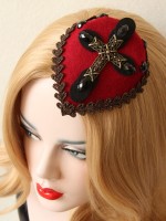 Gothic Cross Mini Top Hat Gothic Cross Mini Top Hat