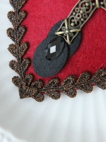 Gothic Cross Mini Top Hat Gothic Cross Mini Top Hat