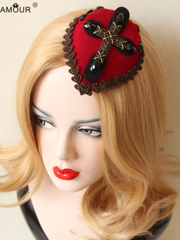 Gothic Cross Mini Top Hat Gothic Cross Mini Top Hat