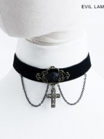 Gothic Punk Cross Choker Gothic Punk Cross Choker