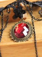 Gothic Race Red Diamond Armband Gothic Race Red Diamond Armband