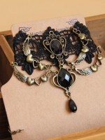 Gothic Punk Lace Choker