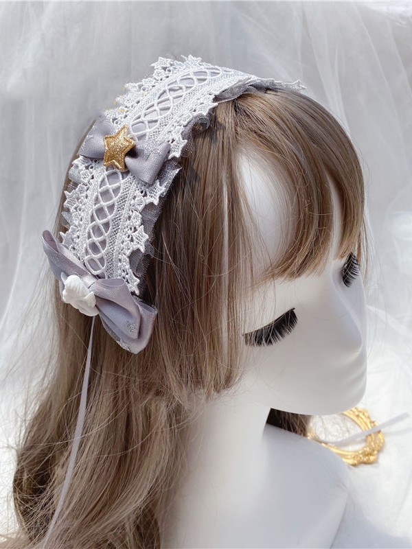 Grey Lolita Hair Band Grey Lolita Hair Band