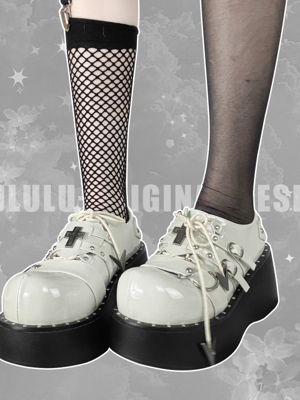Gururu - Nurse of Hell Lolita Shoes Gururu - Nurse of Hell Lolita Shoes