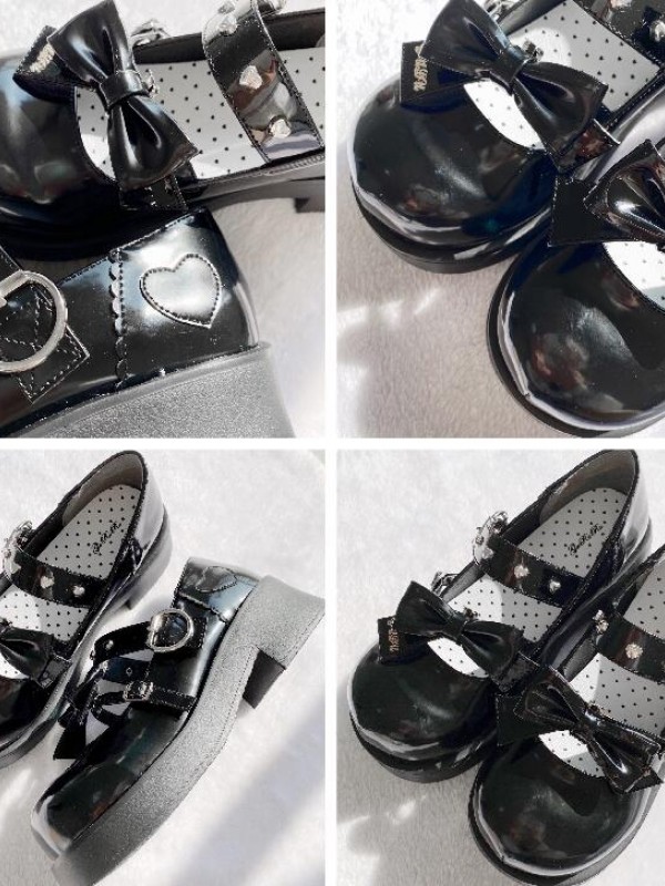 Gururu - Punk Sweetie Lolita Shoes Gururu - Punk Sweetie Lolita Shoes