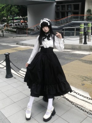 【Halloween style】Long SKIRT~Gothic lolita daily Skirt