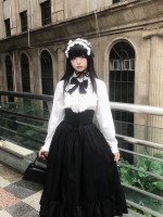 【Halloween style】Long SKIRT~Gothic lolita daily Skirt 【Halloween style】Long SKIRT~Gothic lolita daily Skirt