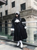 【Halloween style】Long SKIRT~Gothic lolita daily Skirt 【Halloween style】Long SKIRT~Gothic lolita daily Skirt