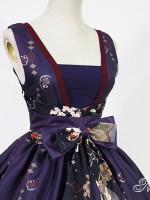 Haunted Night Vintage Prints Lolita JSK Dress Bone Woman Jumperskirt