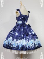 Haunted Night Snow Woman Classic Lolita Jumperskirt
