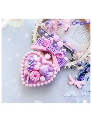 Heart Star Sweet Lolita Necklace