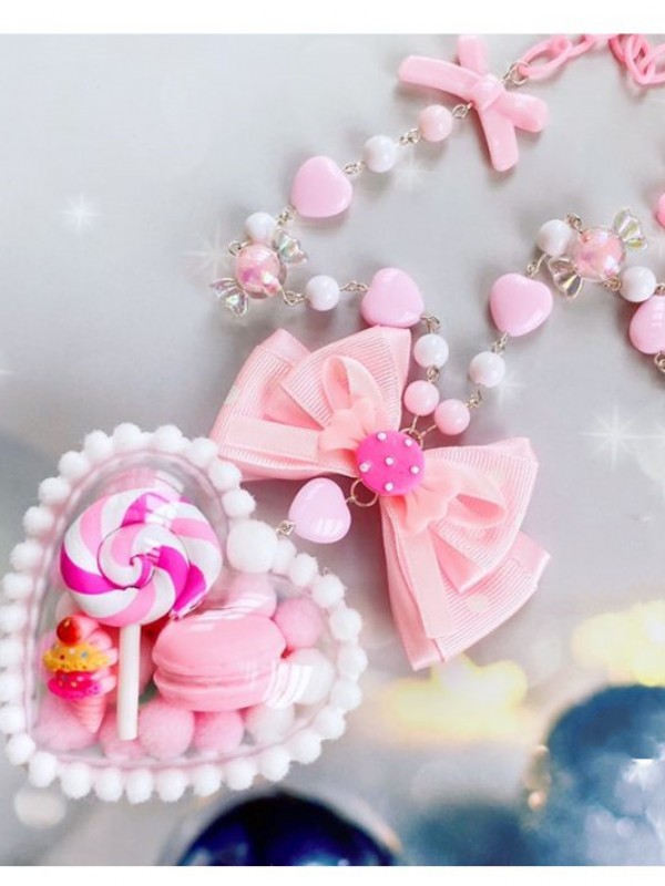 Heart Star Sweet Lolita Necklace