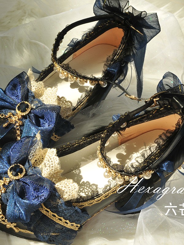 Hexagram - Dream Back to Versailles Lolita Shoes Hexagram - Dream Back to Versailles Lolita Shoes