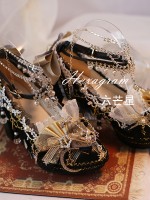 Hexagram - Stars and Moon Lolita Shoes Hexagram - Stars and Moon Lolita Shoes