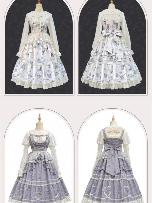 【Holy Song Rose】~Lolita Jumperskirt~Elegant dress 【Holy Song Rose】~Lolita Jumperskirt~Elegant dress