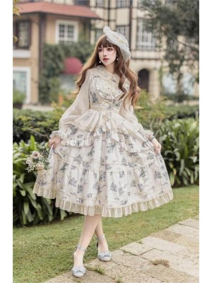 【Holy Song Rose】~Lolita Jumperskirt~Elegant dress